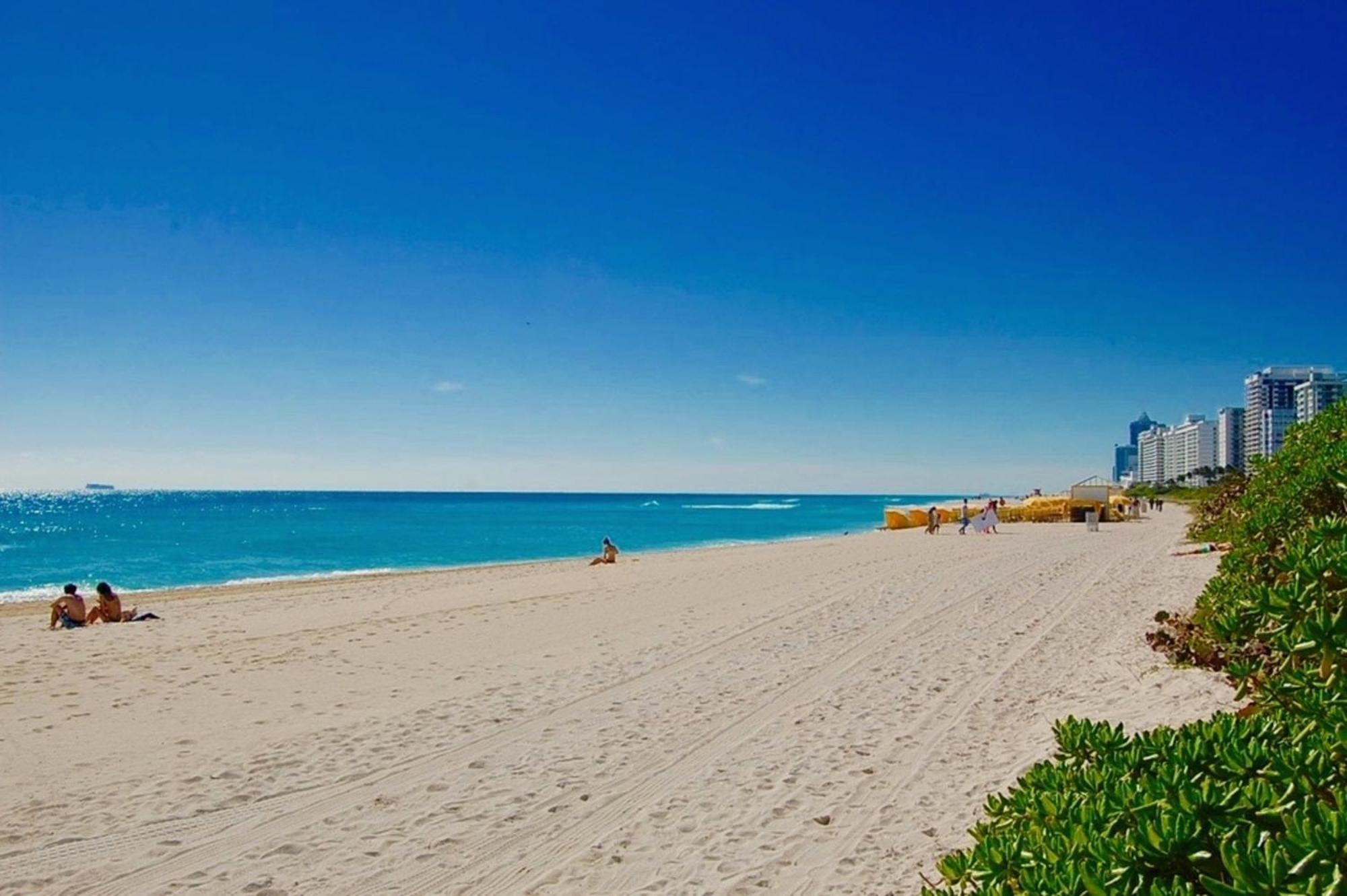 Directly On The Beach With Pool & Ocean View Miami Beach Extérieur photo