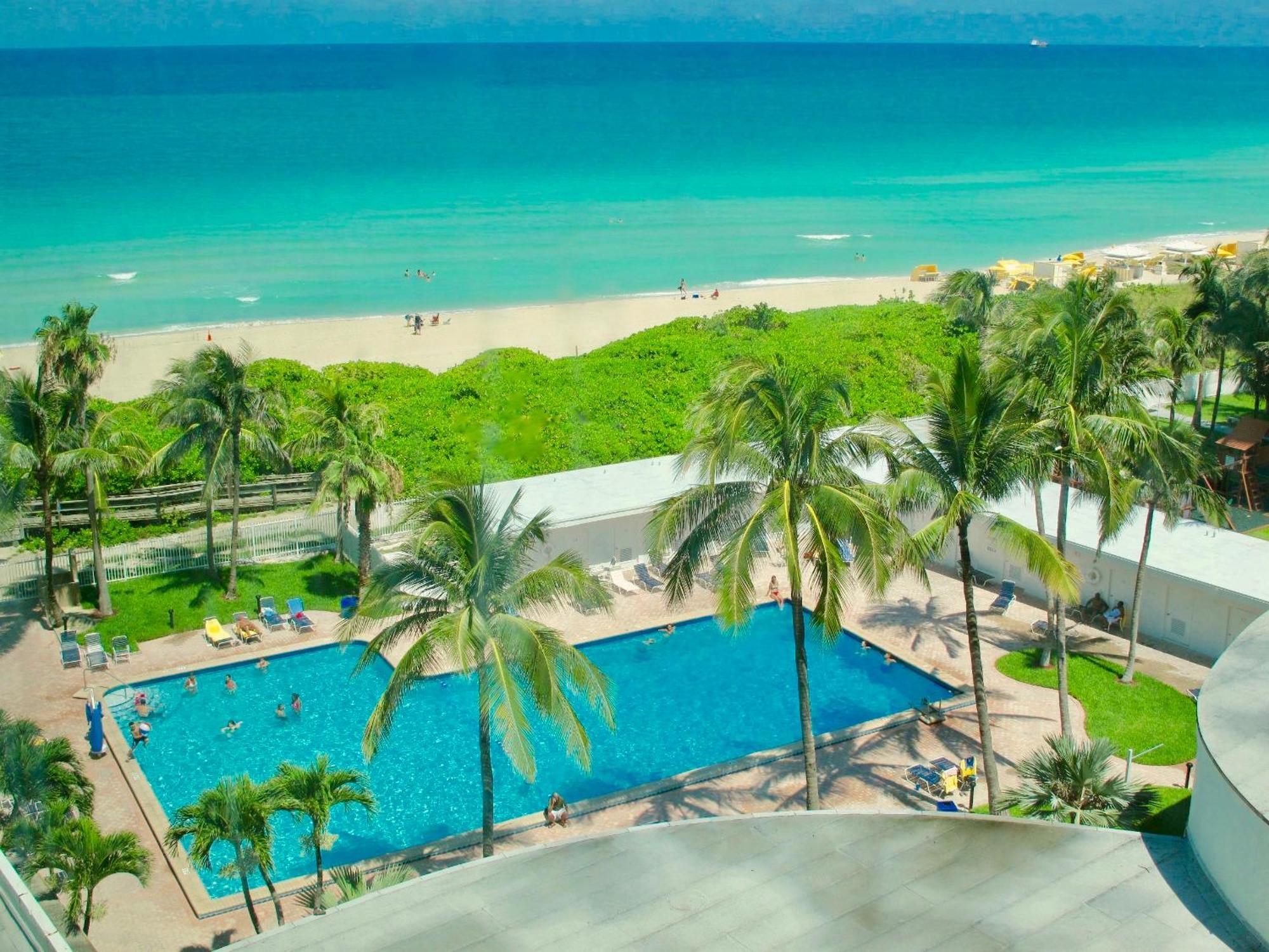 Directly On The Beach With Pool & Ocean View Miami Beach Extérieur photo
